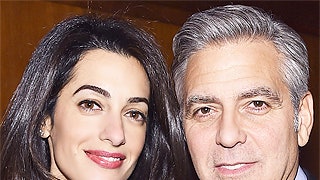 Джордж Клуни и Амаль Аламуддин на вечере в НьюЙорке