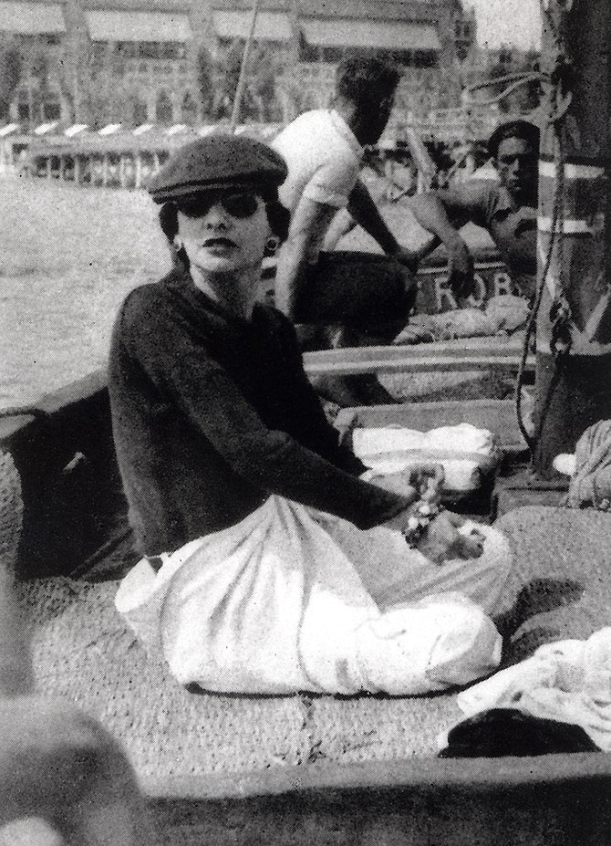Коко Шанель на яхте Миси в ­Венеции