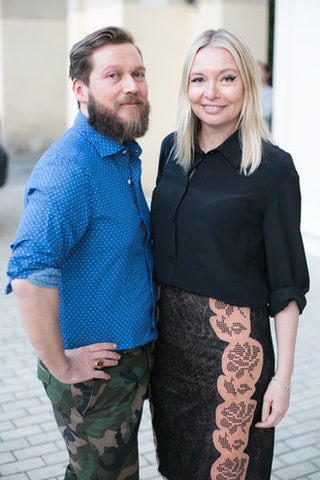 Петр Аксенов и Виктория Давыдова.