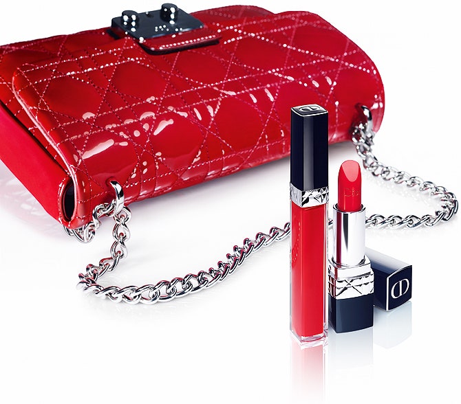 Идеальная пара блеск Rouge Brillant и помада Rouge Dior