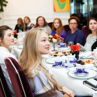 Завтрак дебютанток Tatler в ресторане Bolshoi