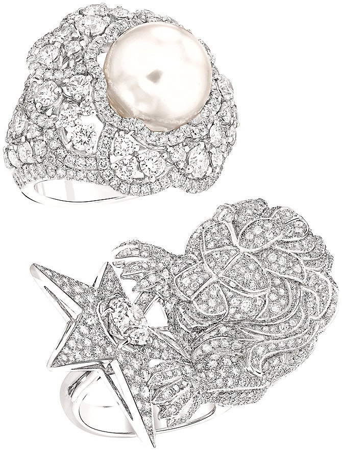 Les Intemporels de Chanel коллекция ювелирных украшений с бриллиантами сапфирами жемчугом | Tatler