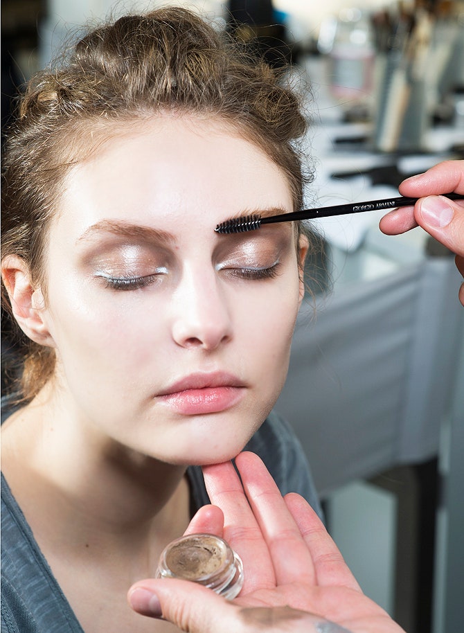 За кулисами весеннелетнего показа Giorgio Armani