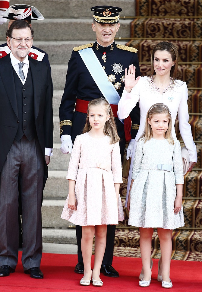 Коронация принца Фелипе в Мадриде