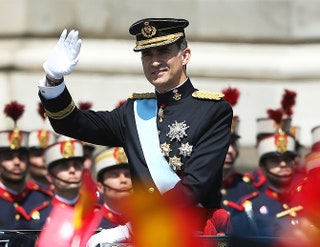 Король Испании Фелипе VI.