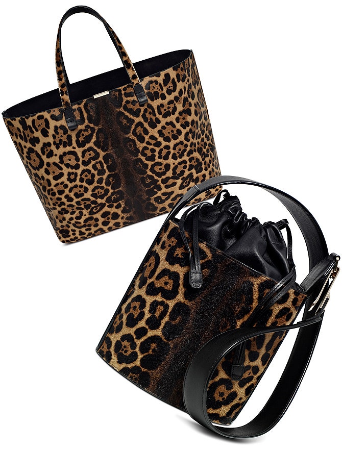 Коллекция леопардовых сумок Victoria Beckham