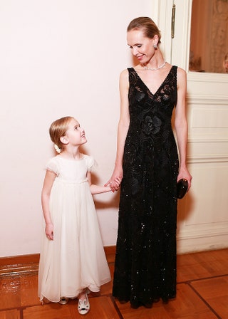 Илона Столье с дочерью.
