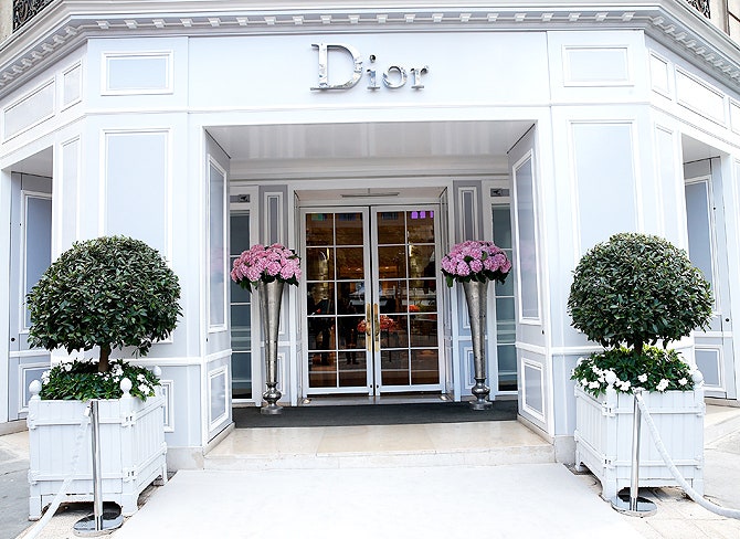 Бутик Dior на авеню Монтень