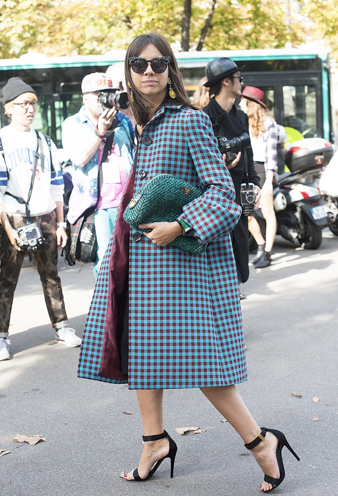 Наталья Гольденберг на Неделе моды в Париже