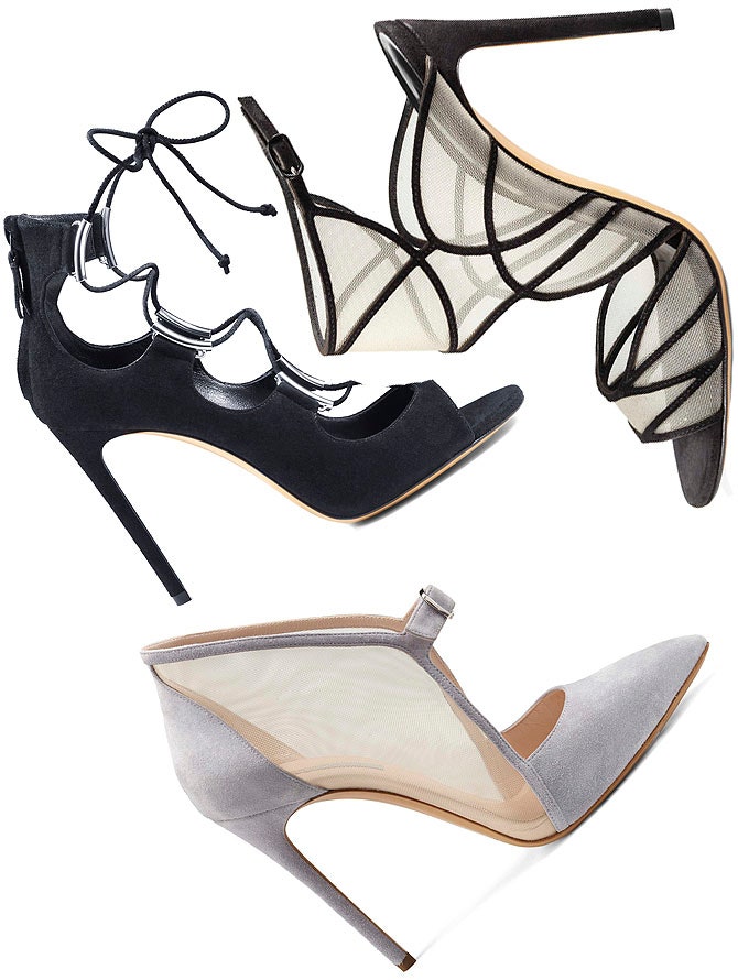 Casadei круизная коллекция обуви из денима и кожи | Tatler