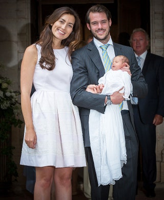 Клэр Ледемахер принц Феликс и малышка Амалия.