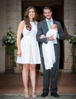 Клэр Ледемахер принц Феликс и малышка Амалия.