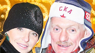 Дмитрий Песков и Татьяна Навка на «Боскораде» в ГУМе