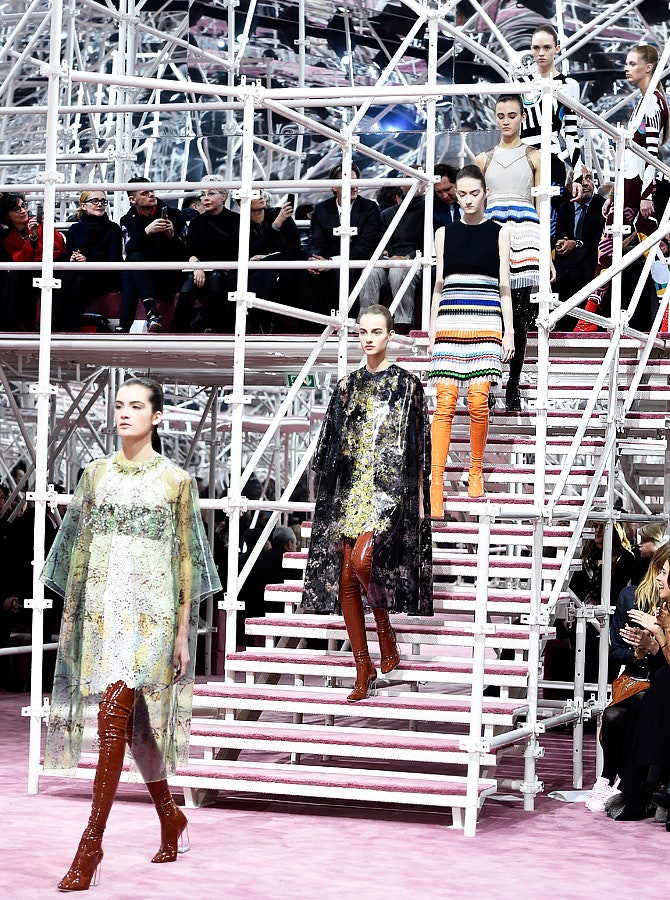 Неделя Высокой моды в Париже новая коллекция Dior