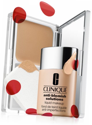 Тональный крем для проблемной кожи AntiBlemish Solutions Liquid Makeup от Clinique.