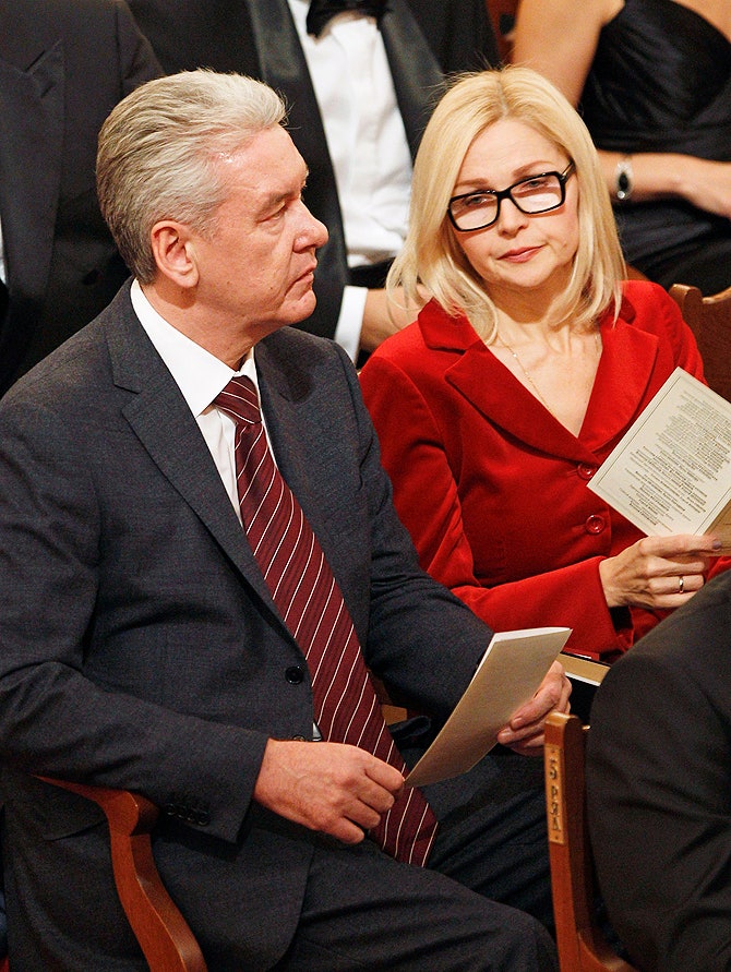 Сергей и Ирина Собянины
