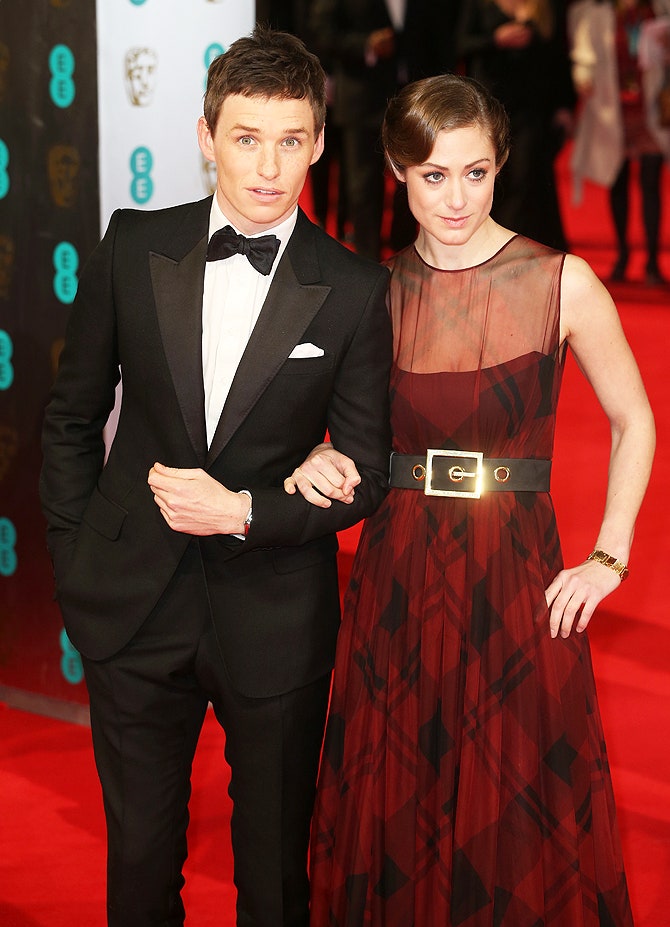 Эдди Редмэйн и Ханна Бэгшоу на BAFTA2104