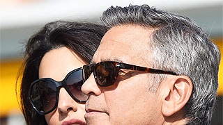 Джордж Клуни и Амаль Аламуддин свадебный уикенд в Венеции