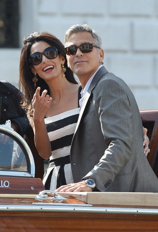 Амаль Аламуддин и Джордж Клуни.