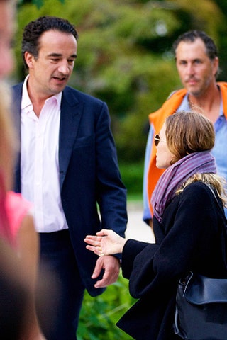 Оливье Саркози и МэриКейт Олсен.