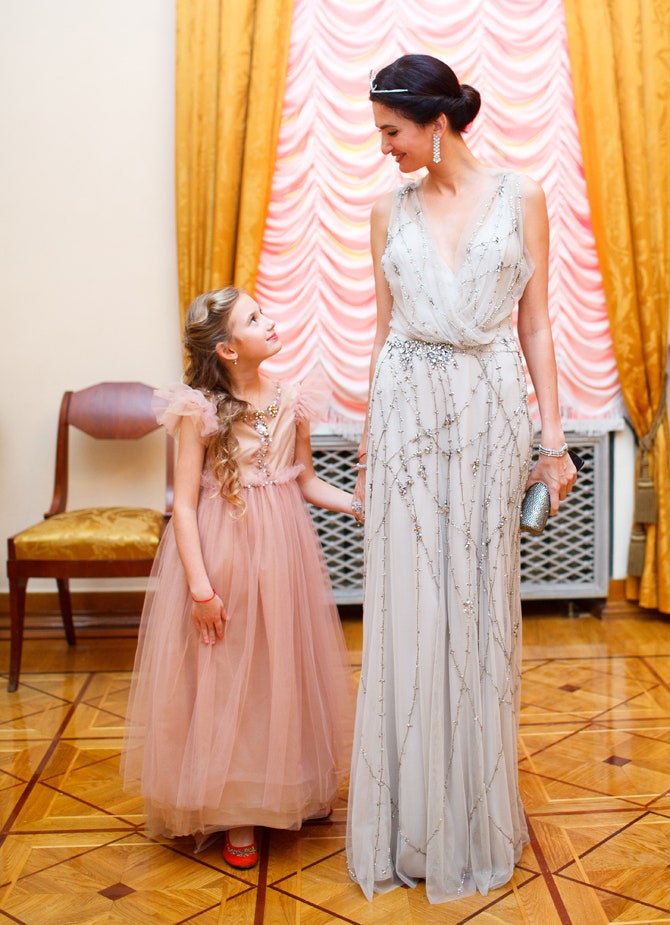 Снежана Георгиева с дочерью Соней