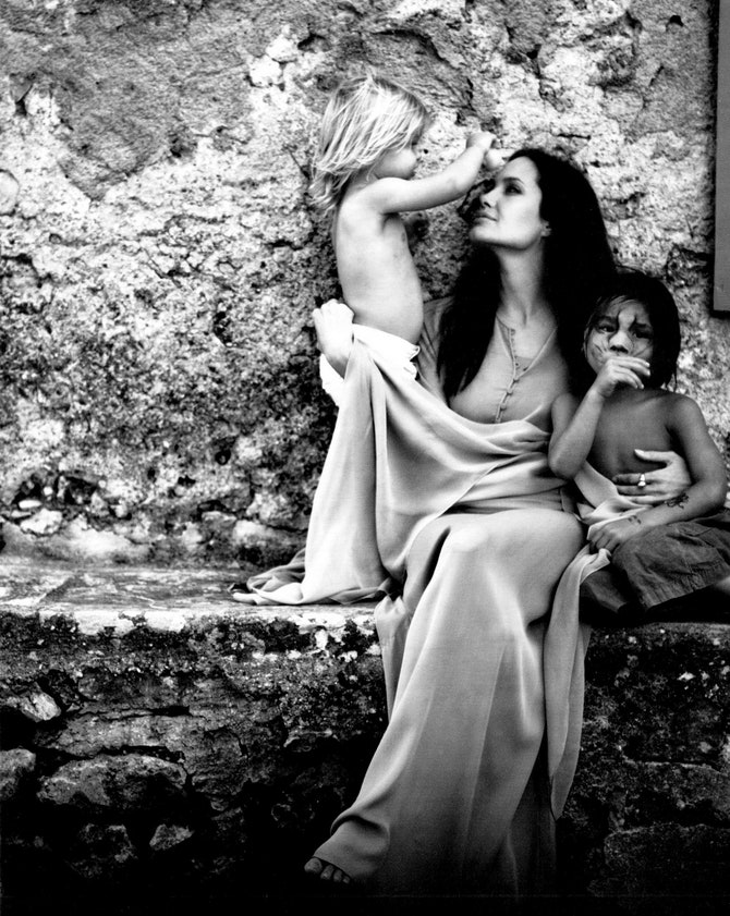Анджелина Джоли и Брэд Питт фото пары и история любви