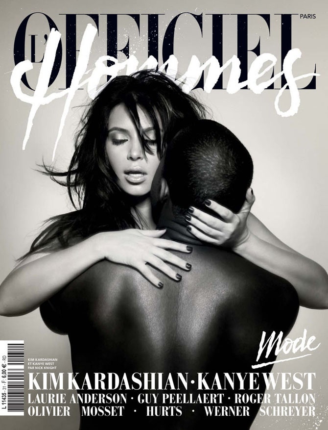 Ким Кардашьян лучшие фото с обложек журналов FHM Glamour V Vogue L'Officiel Hommes | Tatler