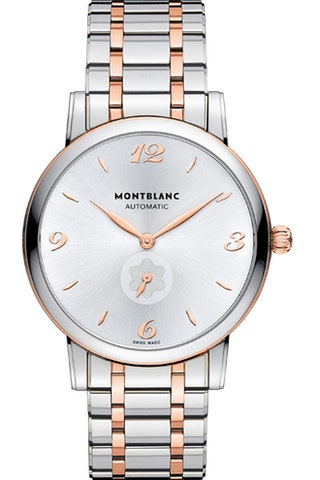 Часы Montblanc Star Classique Lady Automatic из стали и розового золота.