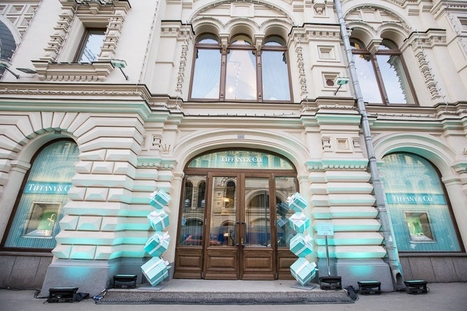Открытие бутика TiffanyCo. в Москве
