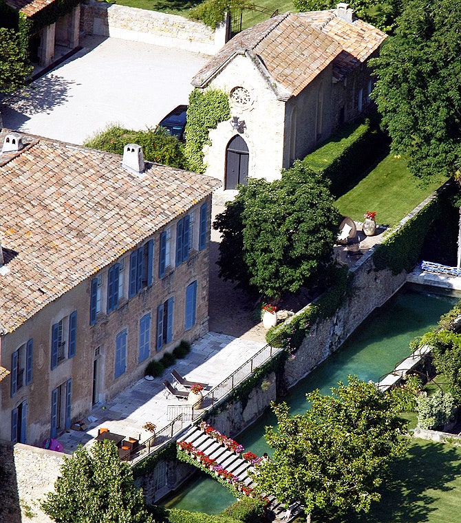 Chateau Miraval где состоялась свадьба