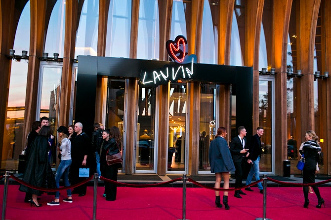 Показ Lanvin в «Барвихе Luxury Village»