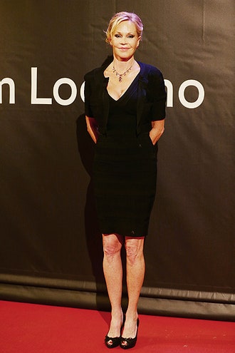 Мелани Гриффит на кинофестивале в Локарно