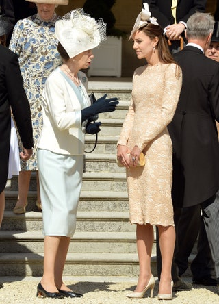 Принцесса Анна и герцогиня Кэтрин.