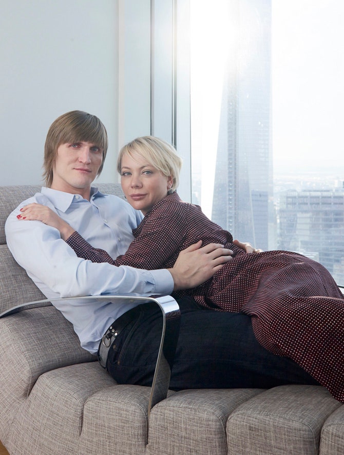 Андрей Кириленко с супругой Марией Лопатовой