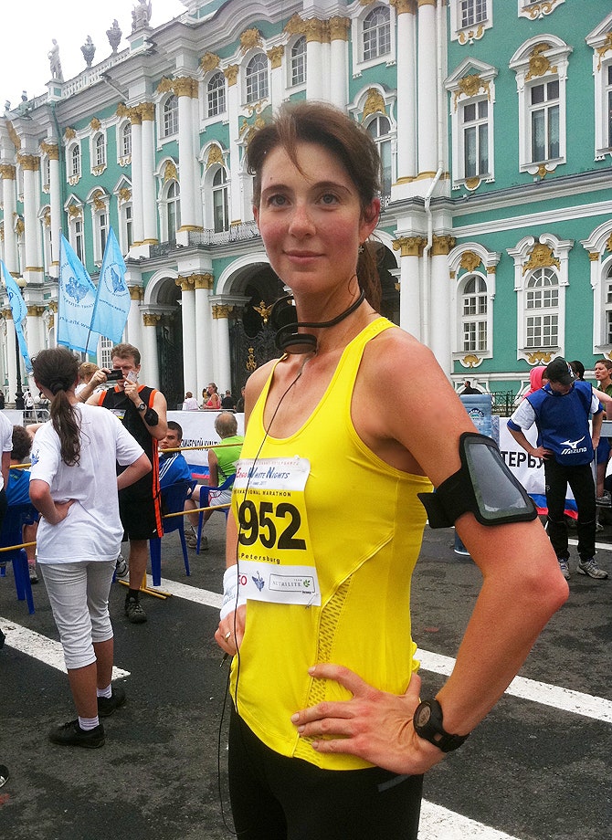 Бизнеследи Дарья Лисиченко на забеге «Белые ночи» в СанктПетербурге