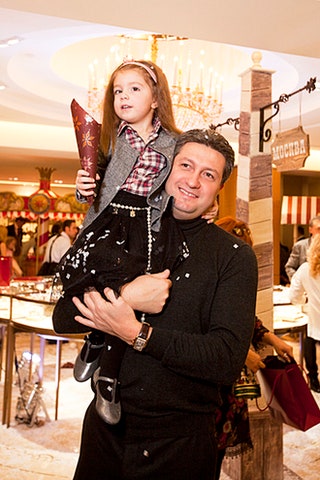 Тимур Иванов с дочерью Дашей.