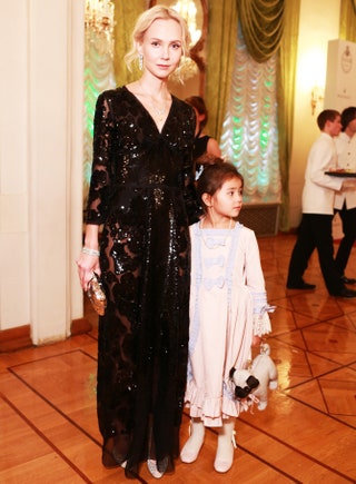 Ольга Карпуть с дочкой Соней.