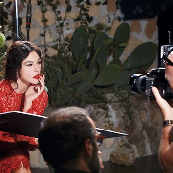 Моника Беллуччи: за кулисами съемок для Dolce&Gabbana