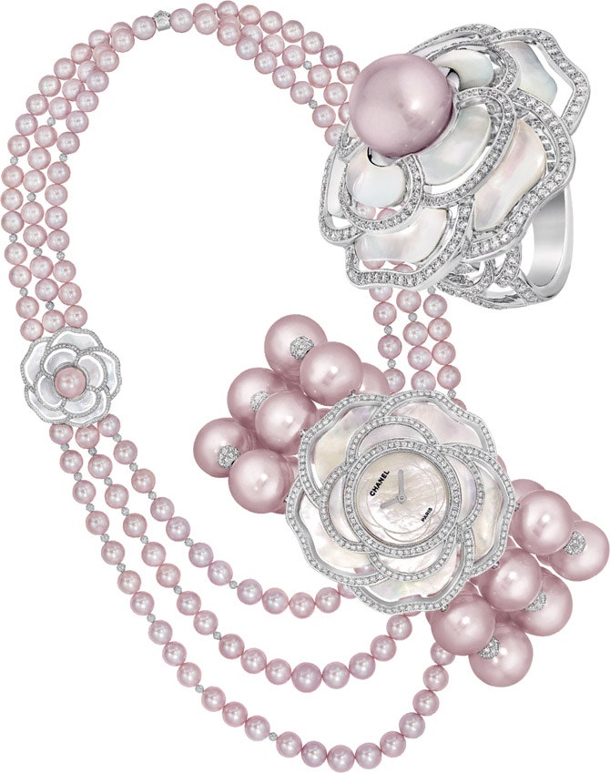 Les Perles de Chanel коллекция украшений из жемчуга золота платины и бриллиантов | Tatler