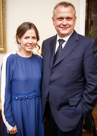 Полина Дерипаска и Сергей Капков.
