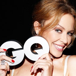 Дэвид Бекхэм и Кайли Миноуг на церемонии «GQ Человек года» в Берлине