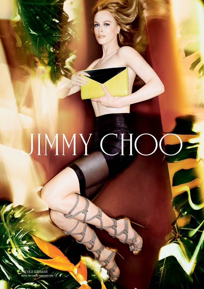 Николь Кидман в весенней кампании Jimmy Choo