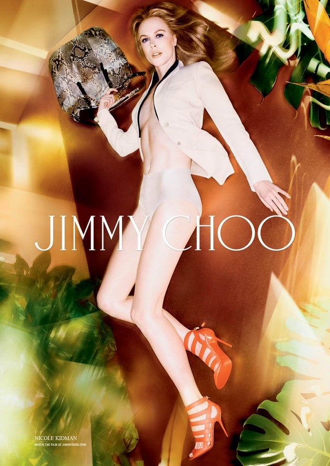 Николь Кидман в весенней кампании Jimmy Choo