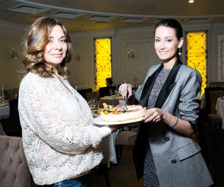 Наталья Лучанинова и Ирина Курбатова.