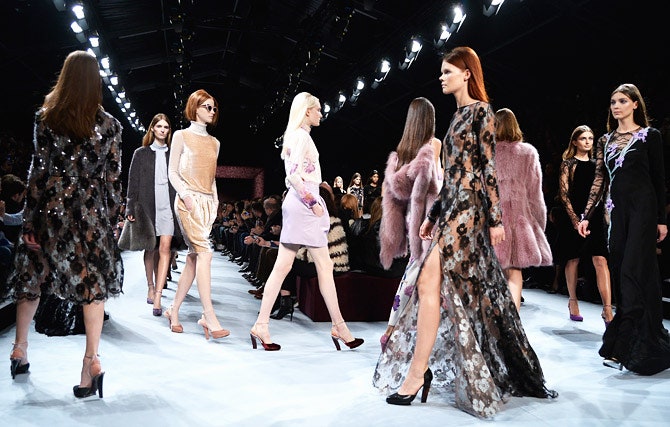 Неделя моды в Париже показ Nina Ricci