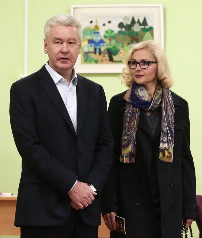 Сергей Собянин с женой Ириной