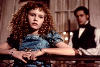 В фильме «Интервью с вампиром» маленькая Кирстен Данст сыграла «вечного ребенка» с самыми что ни есть взрослыми чувствами.