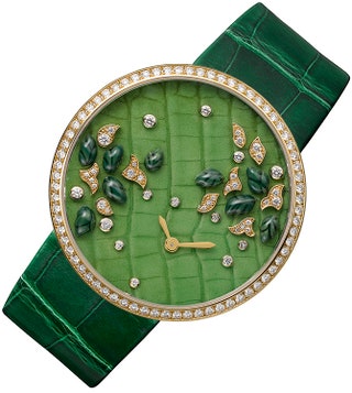Часы Les Indomptables de Cartier без крокодила.