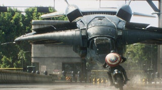 Кадр из фильма «Первый мститель Другая война».