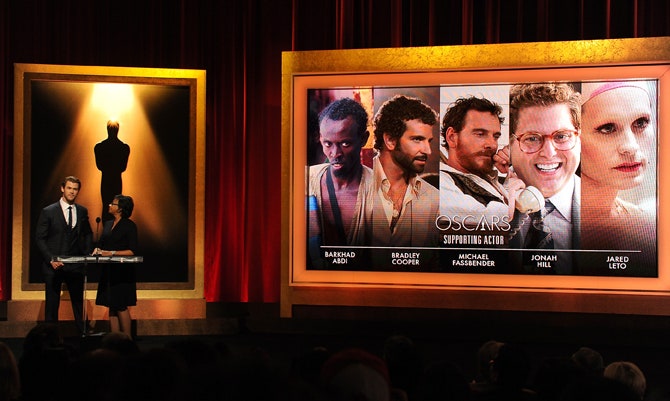 «Оскар»2014 номинанты на кинопремию